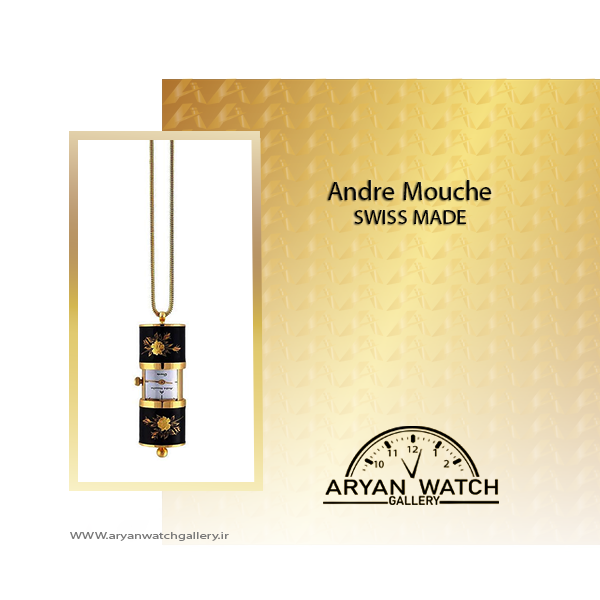 ساعت و گردنبند زنانه آندره موشه Andre Mouche 580-04191-گالری-ساعت-آریان