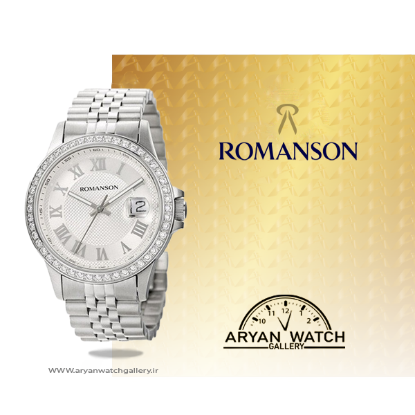 ساعت رومانسون - romanson tm0361qm1was2w مردانه